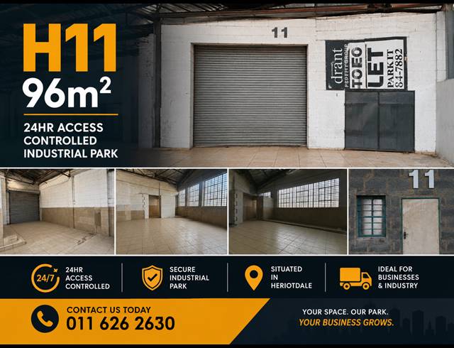 Industrial property to rent in HERIOTDALE